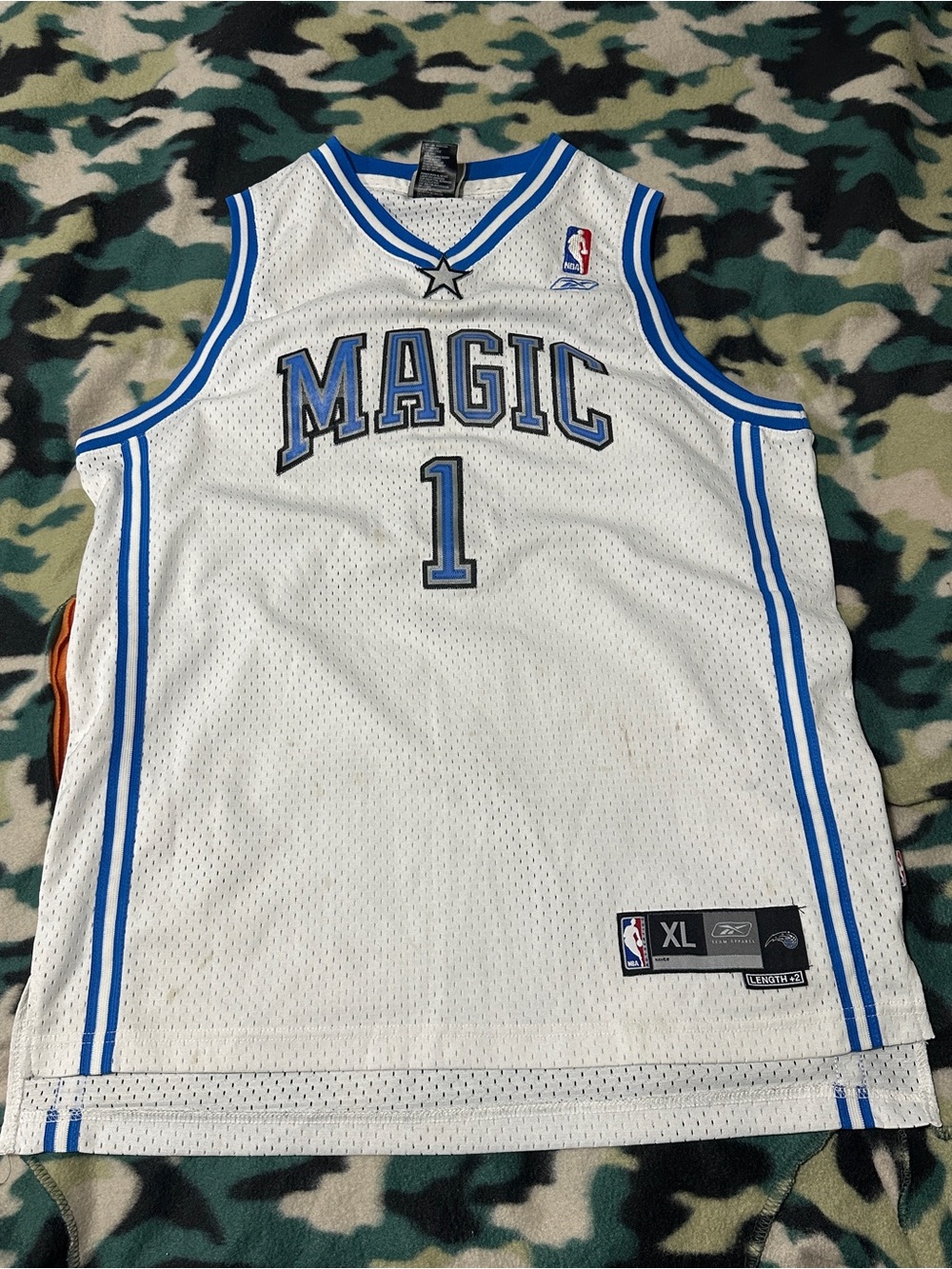 Reebok Tracy McGrady #1 Orlando Magic Jersey